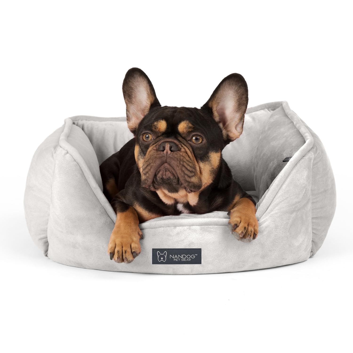 Amazon | NANDOG シグネチャーコレクションのリバーシブル犬用ベッド